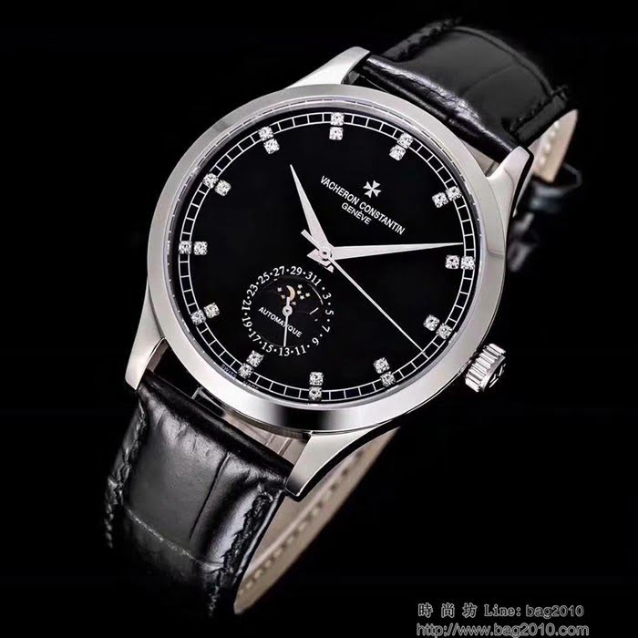 江詩丹頓 Vacheron Constantin 火爆上市 新款 六字位日月星晨功能 超級防水機芯 高檔男士腕表  wssb4873